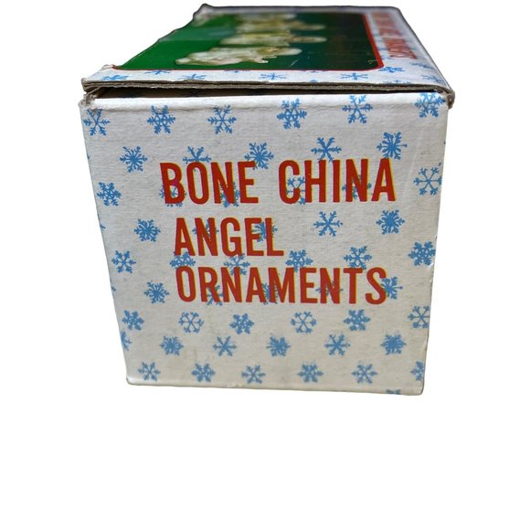 Bone China Angel Ornaments Set of 4 Ornaments - Picture 12 of 12